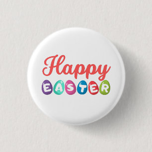 Happy Easter 1 Inch Round Button