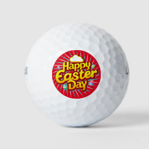 Happy Easter 2024: Egg Designs & Festive Gifts Golf Balls
