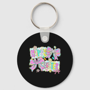 Happy Easter 2026 Cute Bunny Rabbit Easter Day Keychain