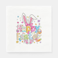 Happy Easter 2026 Cute Bunny Rabbit Easter Day Wom