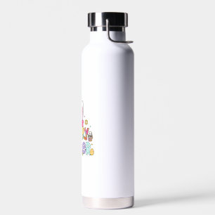 Happy Easter 2026 Cute Bunny Rabbit Easter Day Wom Water Bottle