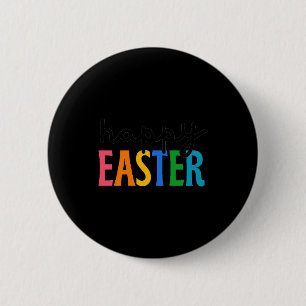 Happy easter 2 inch round button