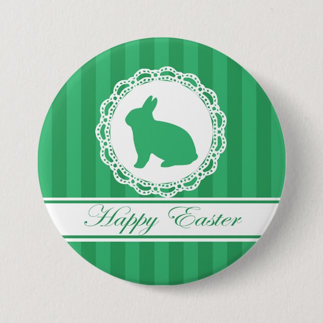 Happy Easter 3 Inch Round Button (Front)