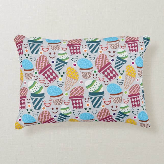 Happy Easter Accent Pillow (Front)