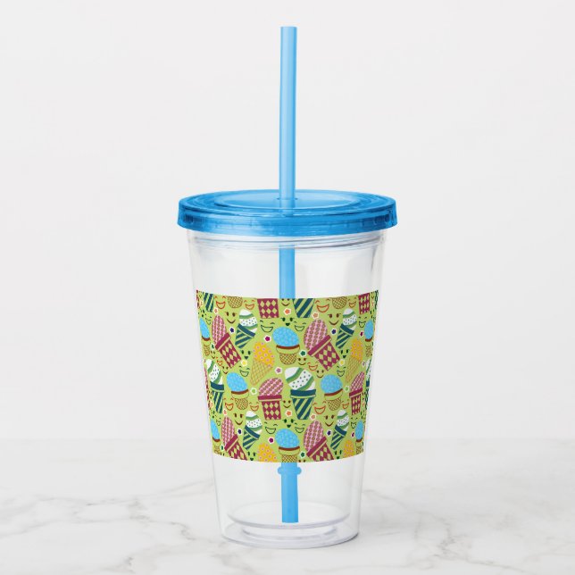 Happy Easter Acrylic Tumbler (Front)