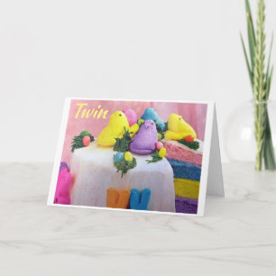 HAPPY "EASTER" AND "SPRING" TO ****MY TWIN*** CARD