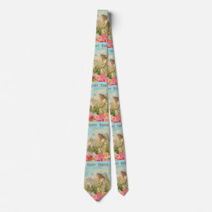 happy easter angel tie