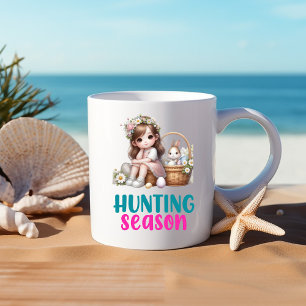 Happy Easter - Animal Two-Tone Coffee Mug