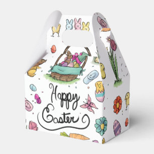 Happy Easter Art Favor Box