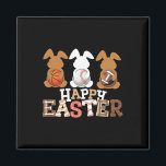 Happy Easter Baseball Football Basketball Bunny Ra Magnet<br><div class="desc">Happy Easter Baseball Football Basketball Bunny Rabbit Boys</div>