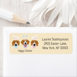 Happy Easter Beagle Dogs