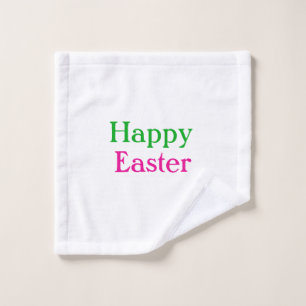 Happy easter boho vert rose enfants ajouter nom ti