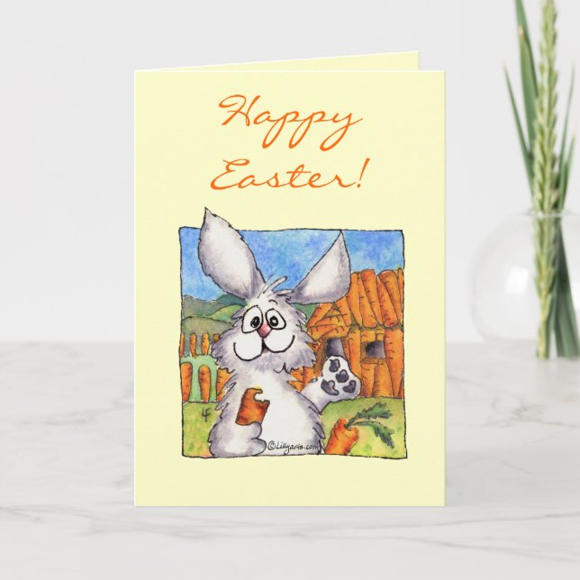 Happy Easter Bun in a Million Card (Front)