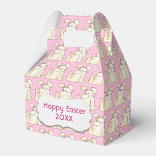Happy Easter Bunnies Favor Box