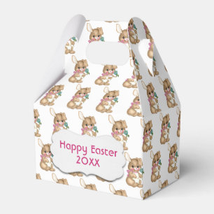 Happy Easter Bunnies  Favor Box