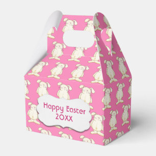 Happy Easter Bunnies Favor Box