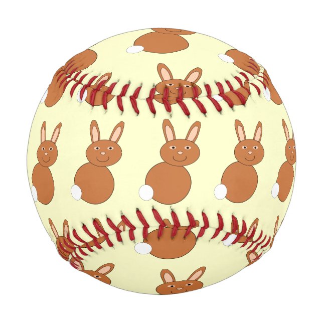 Happy Easter Bunny Baseball (Front)