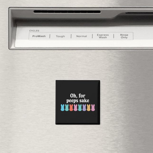 Happy Easter Bunny Christian Religious Carnival  Magnet (In Situ (Dishwasher))