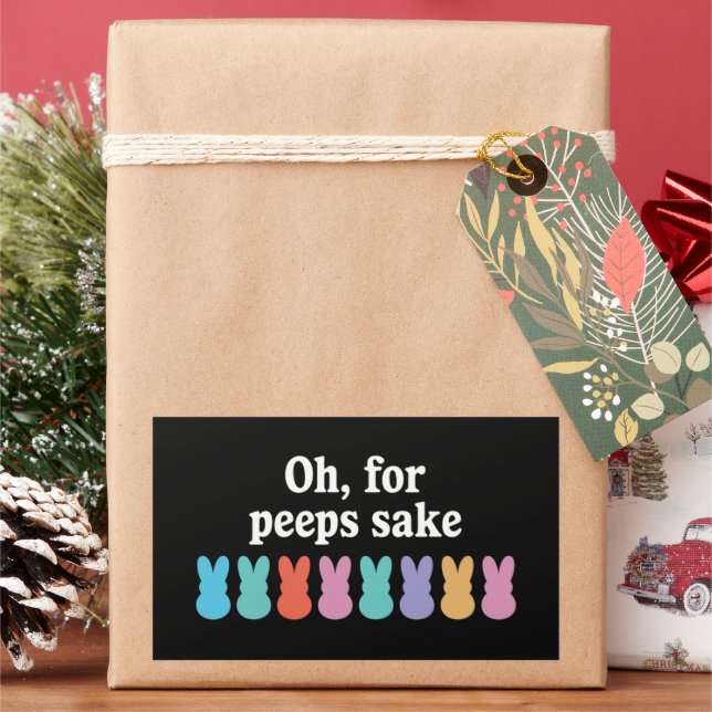 Happy Easter Bunny Christian Religious Carnival  Sticker (Holiday)