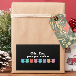 Happy Easter Bunny Christian Religious Carnival  Sticker