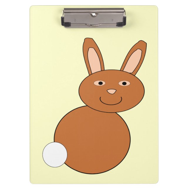 Happy Easter Bunny Clipboard (Front)