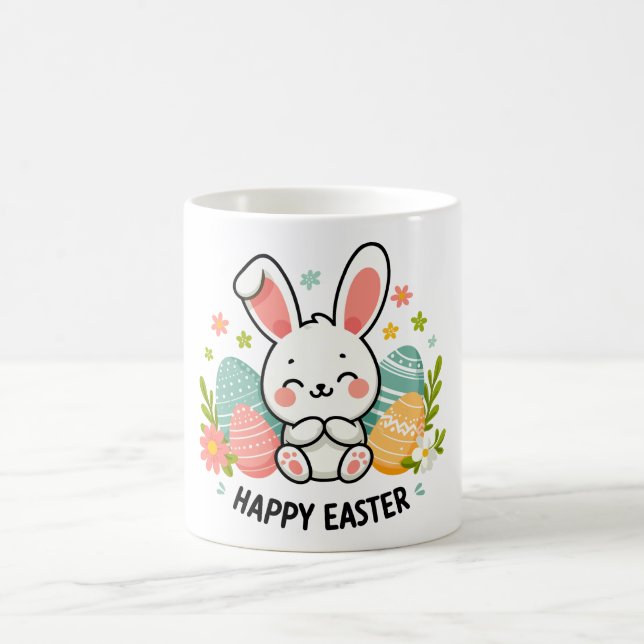 Happy Easter Bunny  Coffee Mug (Center)