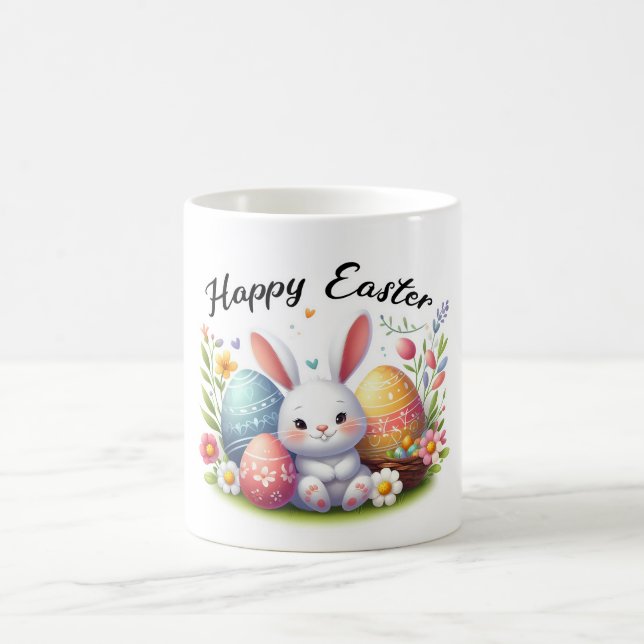 Happy Easter Bunny Coffee Mug (Center)