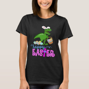 HAPPY EASTER Bunny Dinosaur Rex Egg Hunt Toddler G T-Shirt