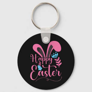 Happy Easter - Bunny Ears - Clic  Keychain