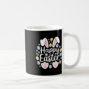 Happy Easter Bunny Easter Egg Hunt Squad Easter Wo Coffee Mug