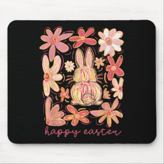 Happy Easter Bunny Easter Egg Hunt Squad Easter Wo Mouse Pad