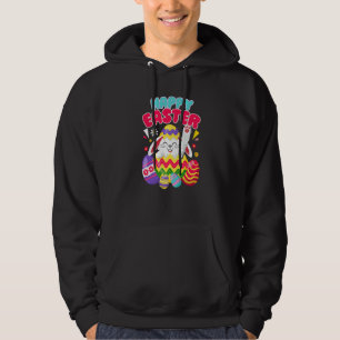 Happy Easter Bunny Easter Eggs Men Women Kids Hoodie