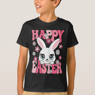 Happy Easter Bunny Easter Rabbit Women Girls Kids T-Shirt