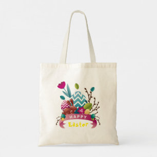 Happy Easter bunny, egg design  Tote Bag