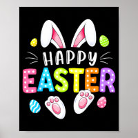 Happy easter bunny egg funny for kids boy girlHapp