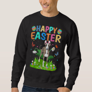 Happy Easter Bunny Egg Greyhound Dog Easter Sunday Sweatshirt