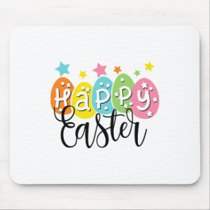 Happy Easter Bunny Egg Hunt Easter Day Shirt Famil Mouse Pad