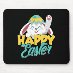 Happy Easter Bunny Egg Sayings Mouse Pad