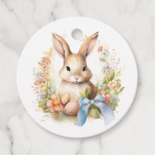 Happy Easter Bunny Favour Tags