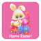 Happy Easter Bunny Holiday sticker