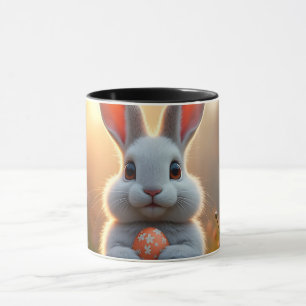 Happy Easter Bunny in the Magic of Spring Mug