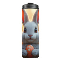 Happy Easter Bunny in the Magic of Spring