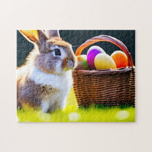 Happy Easter Bunny Jigsaw Puzzle