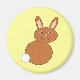 Happy Easter Bunny Magnet