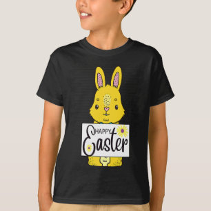 Happy Easter Bunny Mugshot Rabbit Easter Day Cute T-Shirt