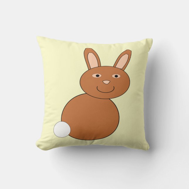 Happy Easter Bunny Pillow (Front)