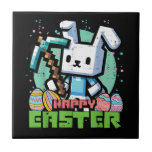Happy Easter Bunny Pixel Game  Tile<br><div class="desc">Happy Easter Bunny Pixel Game</div>