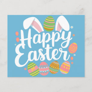 Happy Easter Bunny Rabbit Egg Holiday  Flyer
