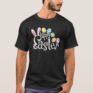Happy Easter Bunny Rabbit Face  Easter Day Women G T-Shirt