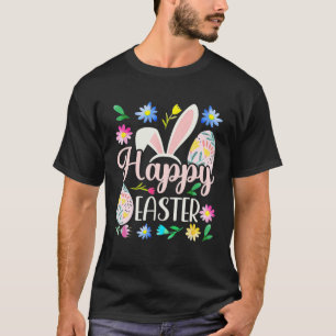 Happy Easter Bunny Rabbit Face Easter Day Women G T-Shirt